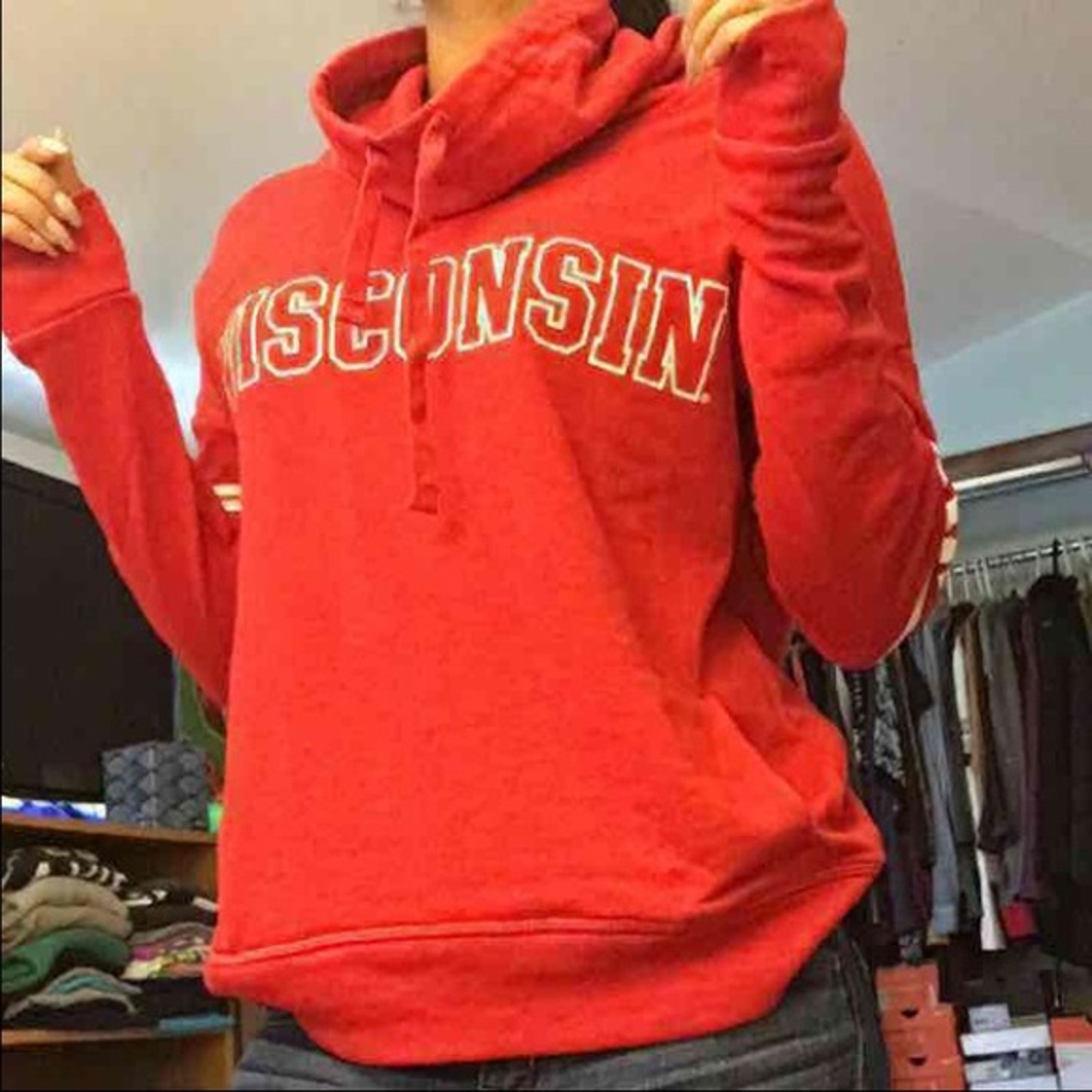 Nwt Victoria Secret Wisconsin Hoodie